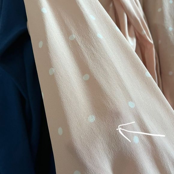 Sezane Anya Silk Wrap Top 36 - Picture 12 of 13